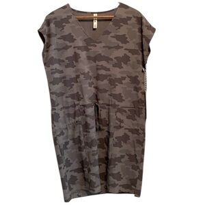 Kyodan Outdoor gray camouflage dress NWT women’s P/S pockets adjustable waist
